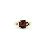  Ring Filigree 1.25ct Garnet 10ky Sz6.5 2.5g 225040067