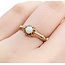 Ring Solitaire .25ct Cabochon Opal 10ky 6.5mm Sz5.25 1.9g 225040096
