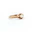 Ring Solitaire .25ct Cabochon Opal 10ky 6.5mm Sz5.25 1.9g 225040096