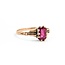 Ring Solitaire .81ct Ruby 14ky 7mm Sz5.5 1.1g 225040091