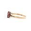Ring Solitaire .81ct Ruby 14ky 7mm Sz5.5 1.1g 225040091