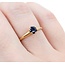 Ring Solitaire .40ct Sapphire 14ky 1.7mm Sz6 1.5g 225040092
