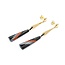 Earrings Dangle Onyx & Enamel 14ky 3x.3" 10.7g 225040100