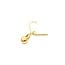 Earrings Ball Drop 14ky 1.1x.2" 2.5g 225040104