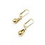Earrings Ball Drop 14ky 1.1x.2" 2.5g 225040104