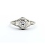 Ring Antique Early 20th Century .20ct Euro Cut Diamond 14kw sz6.5 124060761
