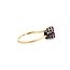 Ring 2-Stone .30ctw Ruby 14ky 8.8mm Sz7 2.1g 225040081