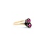 Ring 2-Stone .30ctw Ruby 14ky 8.8mm Sz7 2.1g 225040081
