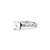 Ring Engagement .70ct Princess Cut Diamond 18kw Sz3.75 3.22g 225040143