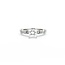 Ring Engagement .70ct Princess Cut Diamond 18kw Sz3.75 3.22g 225040143