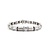 Bracelet Half Round Brushed 2.00ctw Round/Baguette Diamonds 14kw 8mm 7.25" 30.24g 225040112