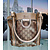 Handbag Gucci Tote Canvas Beige 125045068