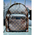 Backpack Louis Vuitton Josh Macassar Monogram Black Leather 125050004