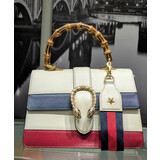  Handbag Gucci Dionysus Red White Blue Medium Bamboo 448075 125050013