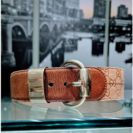 Belt Gucci Guccissima GG Horsebit 32" 125050026