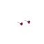 Earrings Stud .50ctw Ruby 14ky .76g 225040138