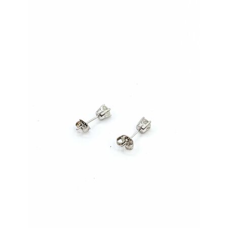 Earrings Stud .50ctw Round Diamonds 14kw .68g 225040140