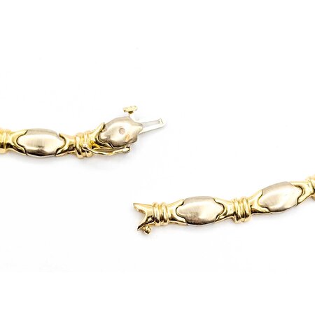 Necklace Vintage 1980's .25ctw Round Diamonds 14ktt 6.5mm 17" 37.42g 225040127
