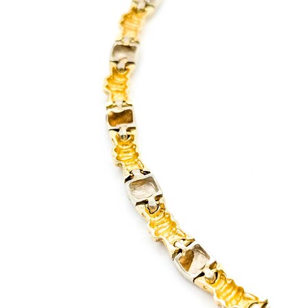Necklace Vintage 1980's .25ctw Round Diamonds 14ktt 6.5mm 17" 37.42g 225040127