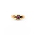Ring Solitaire .15ct Ruby 14ky 7mm Sz6 2.4g 225040090