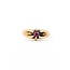 Ring Solitaire .15ct Ruby 14ky 7mm Sz6 2.4g 225040090
