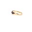 Ring Solitaire .15ct Ruby 14ky 7mm Sz6 2.4g 225040090