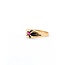 Ring Solitaire .15ct Ruby 14ky 7mm Sz6 2.4g 225040090