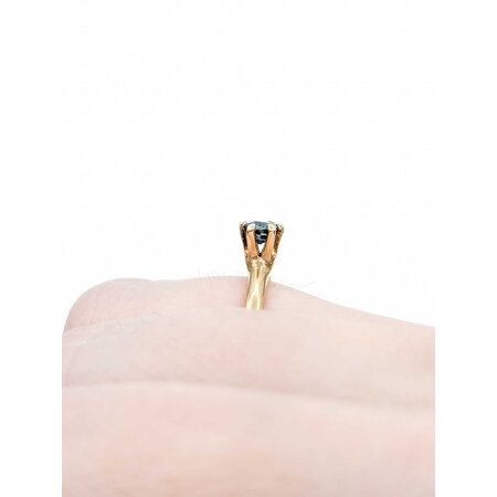 Ring Solitaire .30ct Sapphire 14ky 2.15mm Sz5.25 1.8g 225040087