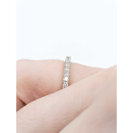 Ring Band .20ctw Round Diamonds 14kw Sz3.5 2.06g 225040056