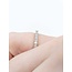 Ring Band .20ctw Round Diamonds 14kw Sz3.5 2.06g 225040056