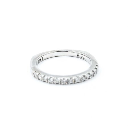 Ring Band .20ctw Round Diamonds 14kw Sz3.5 2.06g 225040056