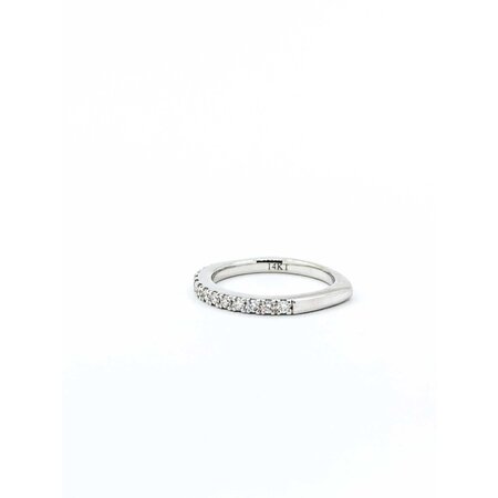 Ring Band .20ctw Round Diamonds 14kw Sz3.5 2.06g 225040056