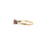 Ring Solitaire .41ct Ruby 14ky 2.1mm Sz8 2.1g 225040093