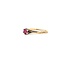 Ring Solitaire .41ct Ruby 14ky 2.1mm Sz8 2.1g 225040093