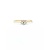 Ring Solitaire .25ctw Mine Cut Diamond 14ky 1.7mm Sz6 1.6g 125040045