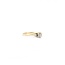 Ring Solitaire .25ctw Mine Cut Diamond 14ky 1.7mm Sz6 1.6g 125040045