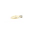 Ring 3-Stone .16ctw Old Euro Cut Diamonds 18ky 1.6mm Sz5 1.9g 125040046