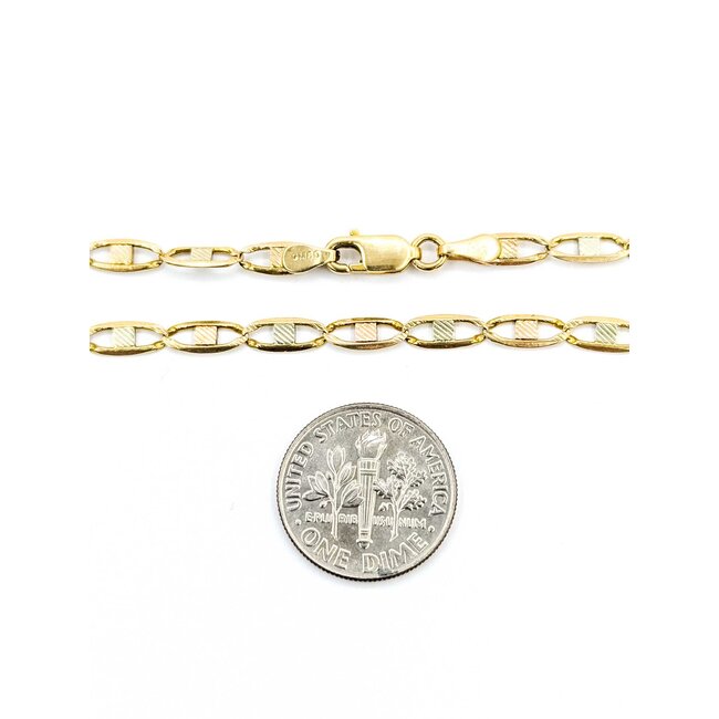 Necklace Valentino 14ktt 3.5mm 22in 8.2g 125040036