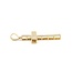 Pendant Pave Cross .24ctw Round Diamonds 14ky 1.8x0.9" 4g 125040035