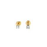  Earrings Stud .40ctw Round Diamonds 14ky 1.82g 225040132