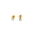 Earrings Stud .40ctw Round Diamonds 14ky 1.82g 225040132