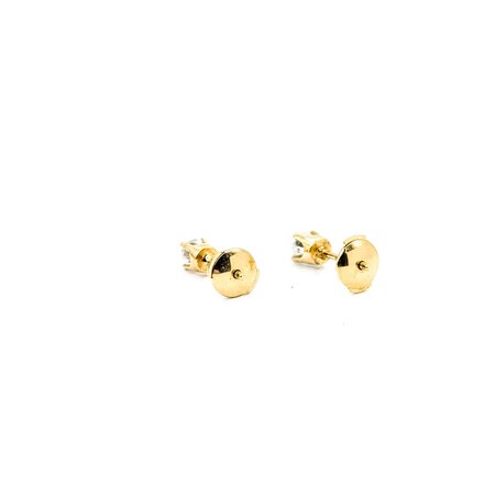 Earrings Stud .40ctw Round Diamonds 14ky 1.82g 225040132