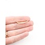 Brooch Crecent Moon Seed Pearls 14ky 33x8 1.66g 225040060