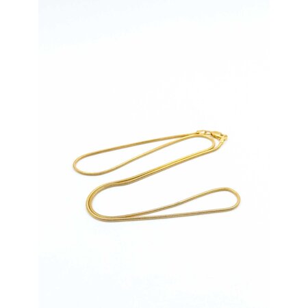 Necklace Snake Link 14ky 1.5mm 20" 9.1g 125040037