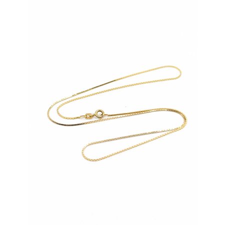 Necklace Box 14ky 18" 2.3g 225040135