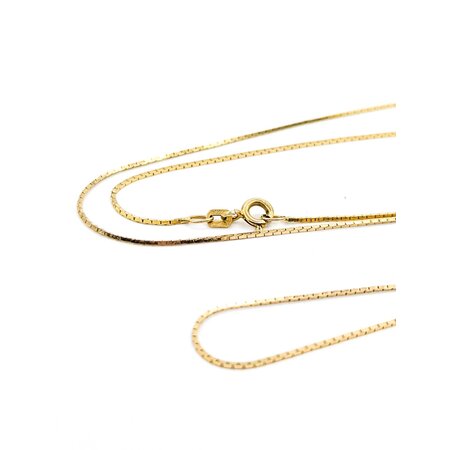 Necklace Box 14ky 18" 2.3g 225040135