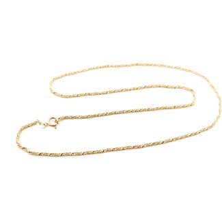 Necklace Twist Rope 14ky 2mm 18" 4.72g 225040063