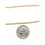 Necklace Twist Rope 14ky 2mm 18" 4.72g 225040063