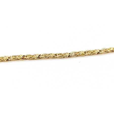 Necklace Twist Rope 14ky 2mm 18" 4.72g 225040063