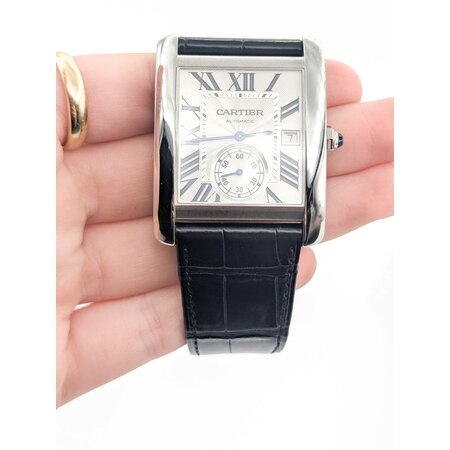 Watch Cartier Tank MC 3589 44x34mm Stainless Steel 8.25" 125046006